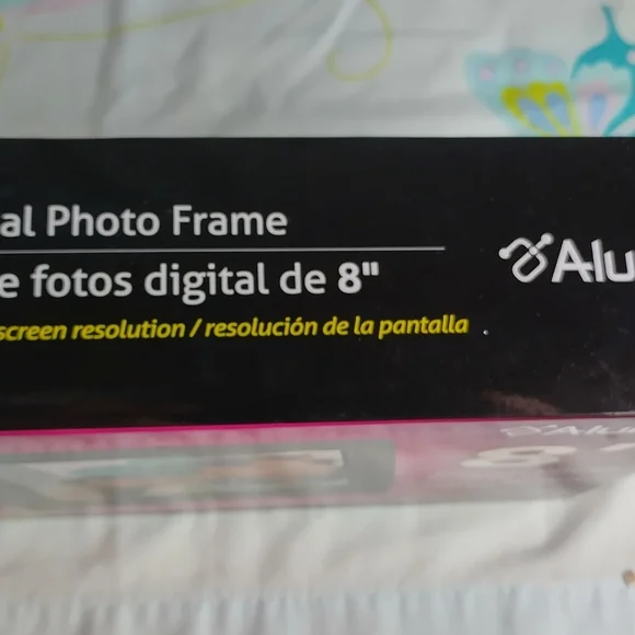 Aluratek 8 inch Digital Photo Frame 1024 x 768 Screen Resolution ADPFWM8S NIB - Picture 10 of 16